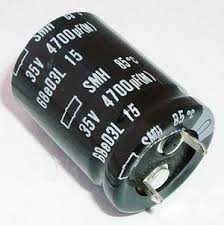 Elektrolitik Kondansatör, 4700MF, 35V, LSECON/BLACK, Elektronik Bileşenler, 16x32mm, BULK, 2000 saat, 105°C