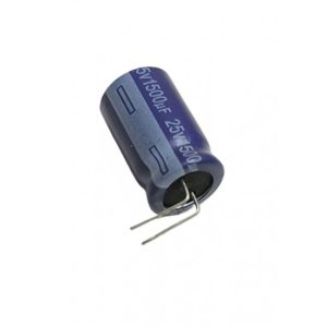 Elektrolitik Kondansatör, 1500MF, 25V, JACKCON, Elektronik Bileşenler, 13x21mm, TAPE, 2000 saat, 105°C