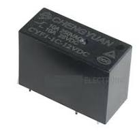 CYF1-1C-12VDC 12V-10A Röle 1 Kontak DIP - Chengyuan