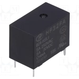 HF32F/024-HSL1 (JV24S-KT) 24V-5A DIP Röle - HF
