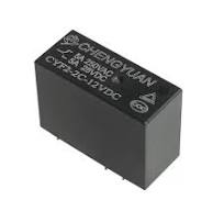 CYF2-2C-12VDC 12V-5A Röle 2 Kontak DIP - Chengyuan