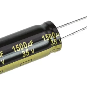 Elektrolitik Kondansatör, 1500MF, 35V, JACKCON, Elektronik Bileşenler, 13x26mm, BULK, 2000 saat, 105°C